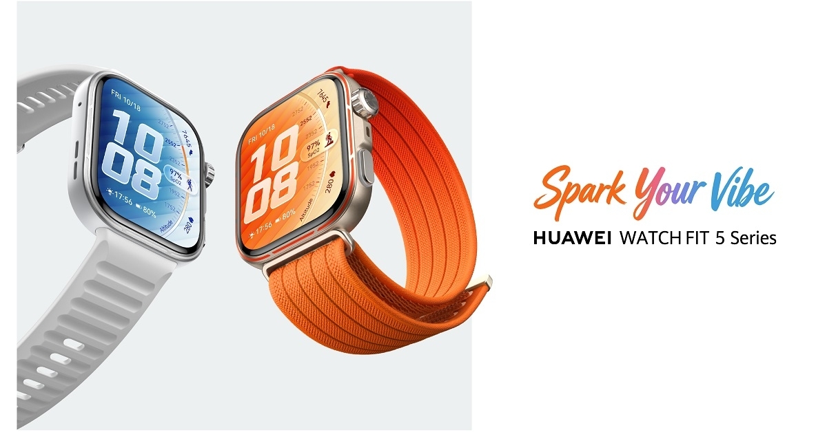 HUAWEI WATCH FIT 5 Series ปล่อยโปรปังบน Shopee! กับสมาร์ทวอทช์ดีไซน์ใหม่